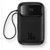 Image de Batterie externe Baseus Qpow 2 10 000 mAh 30 W Noir Power Delivery Charge rapide