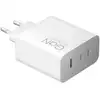 Image de Chargeur secteur Xiaomi 90W HyperCharge Power Adapter 2xUSB-C 1xUSB-GaN blanc