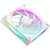 Image de Pack de 3 roulements FDB blancs 3 en 1 pour refroidissement par air DeepCool 120 mm FL12 WH