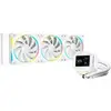 Image de Refrigeration Liquide Deepcool LM360 WH 360mm 3 Ventilateurs Ecran IPS RGB