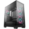 Image de Boîtier ATX noir DeepCool CG580 4F en verre trempé avec 4 ventilateurs RGB