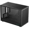 Image de Boîtier PC DeepCool CH260 noir Micro ATX en verre trempé, USB-C, 4 emplacements