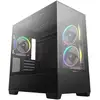 Image de Boîtier DeepCool CG380 3F Noir Panoramique Verre Trempé 3 Ventilateurs ARGB