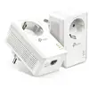 Image de TP-Link TL-PA7017P KIT PLC Powerline AV1000 Réseau électrique Gigabit avec prise intégrée