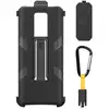 Image de Funda para móvil Ulefone Armor Cover noire avec clip ceinture et anneau pour Armor 17 Pro