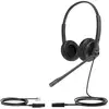 Image de Yealink YHS34 Double casque pour téléphone IP