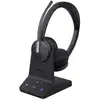 Image de Auriculaires Yealink WH64 Dual Teams sans fil Bluetooth avec Réduction de Bruit pour bureau et call center noirs
