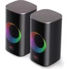 Image de Altavoces Havit PC avec connexion USB et jack 3,5 mm 6W avec éclairage RGB