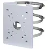 Image de Support de montage Dahua PFA150-V3 universel pour mât, acier blanc, 15 cm