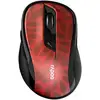 Image de Rapoo M500 Souris Optique Sans Fil Silencieuse 1600DPI Rouge