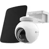 Image de Caméra de surveillance EZVIZ EB8 2K Vision Nocturne Extérieure Panneau Solaire Audio Bidirectionnel Contrôle Vocal Détection IA