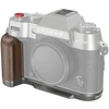 Image de SMALLRIG 4736 Wooden L-Shape Grip for Fujifilm X-T50 Charcoal Silver