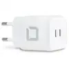Image de Chargeur Dicota D31984 USB-C 45W Power Delivery 2 ports intérieur blanc