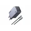 Image de Chargeur UGREEN Nexode Pro 3 Ports GaN Charge Rapide USB-C Câble Inclus