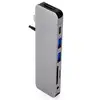 Image de Concentrateur USB-C multiport gris HyperDrive Solo