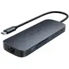 Image de Targus HD4006GL Adaptateur USB-C 140 W Ethernet 4K Ultra HD MicroSD SD