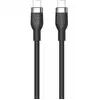 Image de Câble USB-C vers USB-C Targus HyperJuice HJ4001BKGL 1 m USB 2.0 Noir