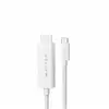 Image de Câble HDMI Targus Hyper HD6007WHGL USB-C 4K 2,5 m Blanc