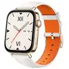 Image de Huawei Watch Fit 3 Bluetooth GPS NFC 43mm AMOLED Aluminium Or Correa Cuir Blanc Orange Taille Unique SpO2 Pulsomètre Suivi Sommeil