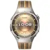 Image de Huawei Watch GT6 Pro Bluetooth GPS NFC 46mm AMOLED Noir Titane Marron IP69 SpO2