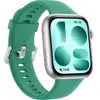 Image de Huawei Fit 5 Bluetooth GPS NFC 42,93mm Noir Bracelet Vert M IP6X Étanche