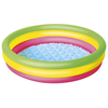 Image de Piscine gonflable avec fond gonflable 3 anneaux bébé Bestway 102x25 cm