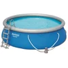 Image de Piscine gonflable Bestway Fast Set 57289 4,57 m bleue avec pompe et escalier
