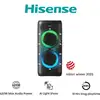 Image de Enceintes Hisense Party Thunder sans fil 620W avec bluetooth 5.4 et LED