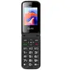 Image de Qubo X-247 4G Téléphone mobile à clapet pour seniors Double écran Noir