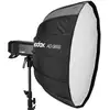 Image de Softbox Godox AD-S65S Noir Blanc pour AD300Pro 400Pro ML60 65 cm