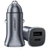 Image de Chargeur voiture Ugreen CD130 30W USB-C USB-A PPS PD 3.0 QC 3.0 aluminium