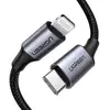 Image de Câble Ugreen USB-C vers Lightning MFi 1 m, 3 A, Nylon Renforcé