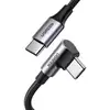 Image de Cable USB-C a USB-C Ugreen 1 m USB 2.0 Negro