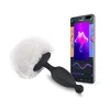 Image de Plug Anal Connecté Queue de Lapin Magic Bunny