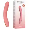 Image de Vibromasseur va-et-vient connecté Ava Neo Svakom - 3,30 cm Pêche