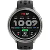 Image de Amazfit Active 2 Bluetooth GPS 1,32" Argent Bracelet Noir Taille Unique Cardio SpO2 Étanche 5ATM