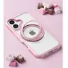 Image de Funda pour mobile Torras Ostand R Fusion rigide magnétique rose pour iPhone 16