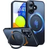 Image de Funda para móvil Torras Ostand Pro rigide antitraces noire avec anneau pour iPhone 16