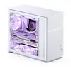 Image de Boîtier de jeu Jonsbo D41 Mesh blanc ATX MicroATX Mini-ITX en acier avec ventilation