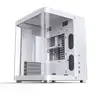 Image de Boîtier PC Jonsbo TK-1 2.0 Mini Tower blanc avec verre trempé et acier ITX et Micro ATX