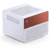 Image de Boîtier Jonsbo N4 WHITE Micro Tour ITX Micro ATX Acier Bois Gaming Blanc
