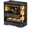 Image de Boîtier PC Jonsbo D400 Noir Aquarium Verre Trempé ATX/Micro-ATX/Mini-ITX Gaming