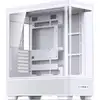Image de Boîtier PC Jonsbo TK-5 WHITE Midi Tower Vidrio Panorámico