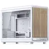 Image de Boîtier PC Jonsbo D33 Wood Blanc Verre Trempé Micro ATX Acier