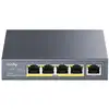 Image de Commutateur CUDY 5 ports Gigabit Ethernet 4 ports PoE+ 10 Gbit/s sans ventilateur pour rack CA/CC