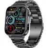 Image de Colmi P80 Steel Bluetooth GPS 44mm Noir Acier Étanche IP67 Pulsomètre