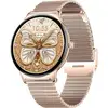 Image de Colmi V89 Bluetooth 43mm AMOLED Or avec Bracelet Acier Inoxydable Doré Pulsomètre Sommeil