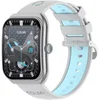 Image de Colmi P86 Bluetooth GPS 44mm AMOLED Argent Silicone M Multisport Avancé Étanche