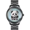 Image de Colmi L28 Black steel Bluetooth 44mm Acier Noir Smartwatch