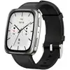 Image de Amazfit Active 2 Square GPS NFC 43mm AMOLED Acier Inox Argent Bracelet Cuir Silicone